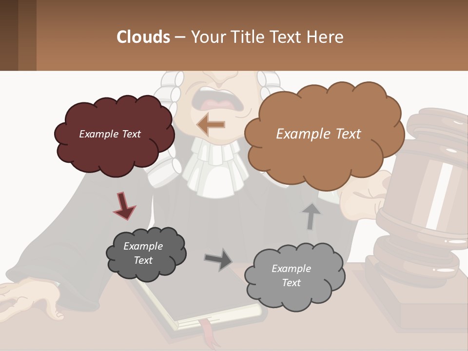 Downtown House Structure PowerPoint Template