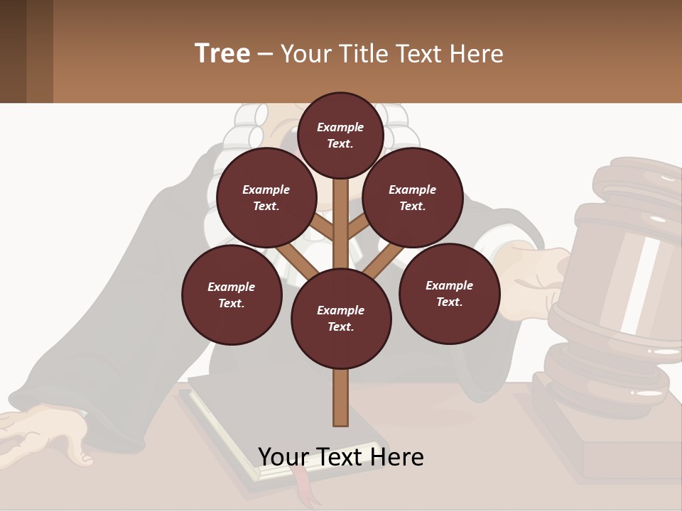 Downtown House Structure PowerPoint Template