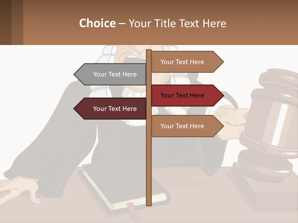 Downtown House Structure PowerPoint Template