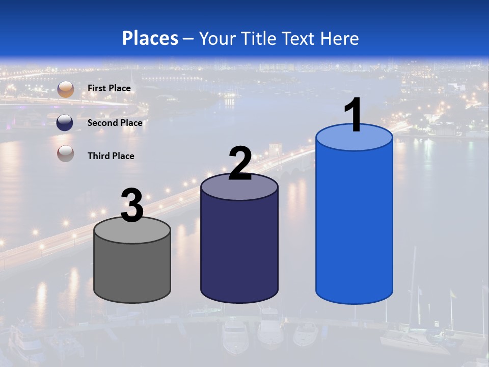 Downtown Tall Black PowerPoint Template