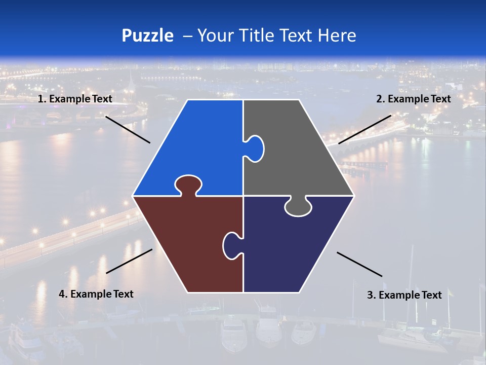 Downtown Tall Black PowerPoint Template