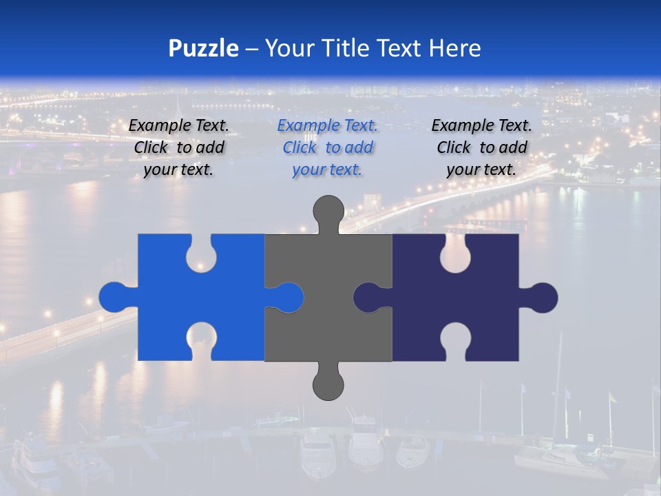 Downtown Tall Black PowerPoint Template