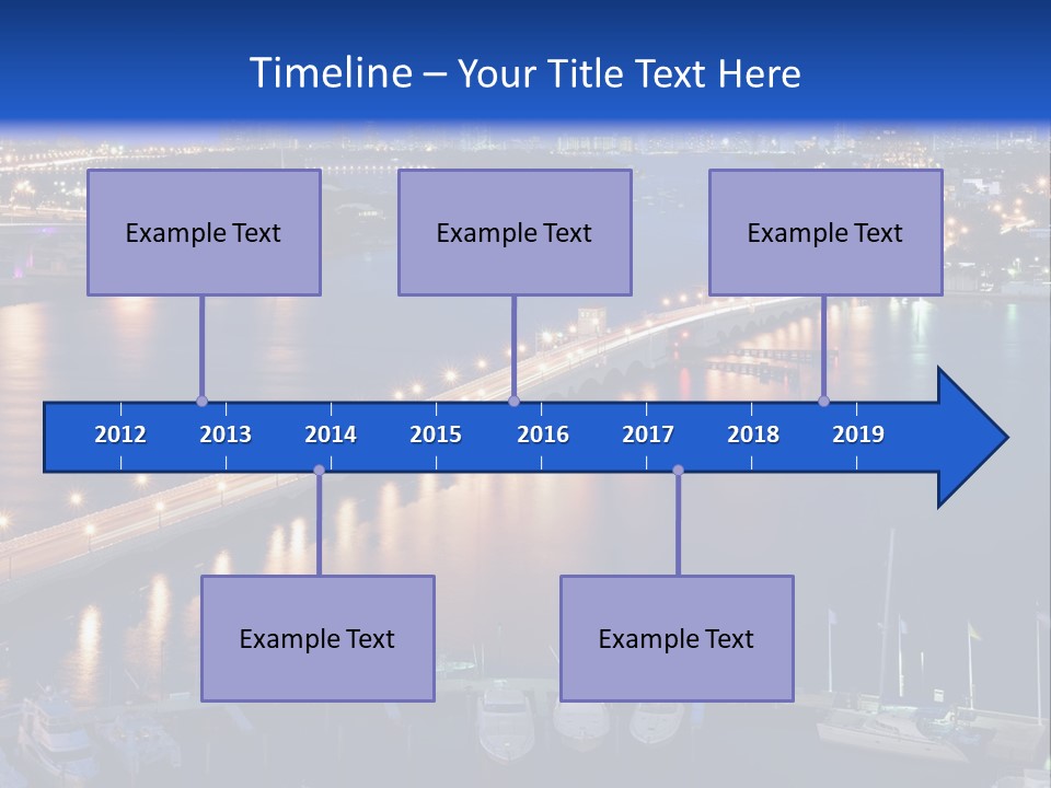 Downtown Tall Black PowerPoint Template