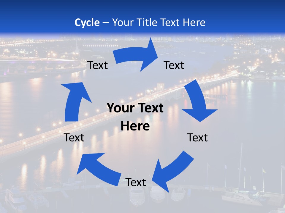 Downtown Tall Black PowerPoint Template