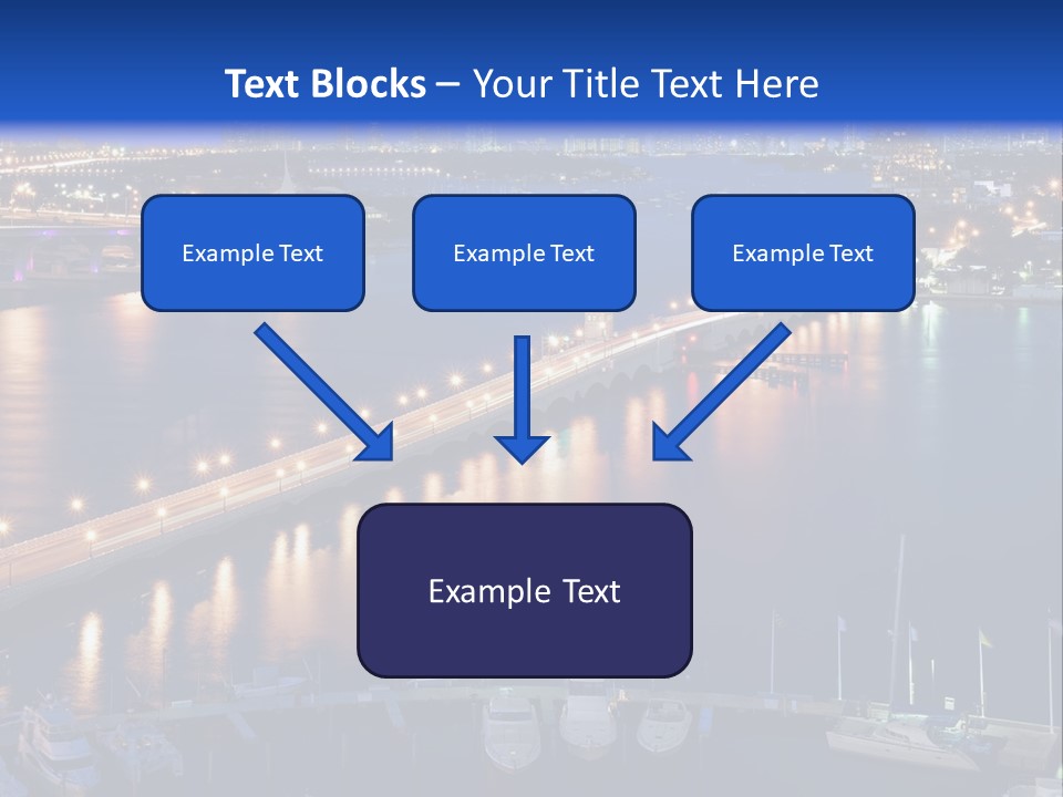 Downtown Tall Black PowerPoint Template