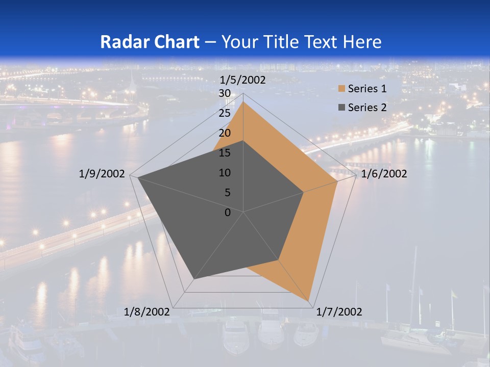 Downtown Tall Black PowerPoint Template