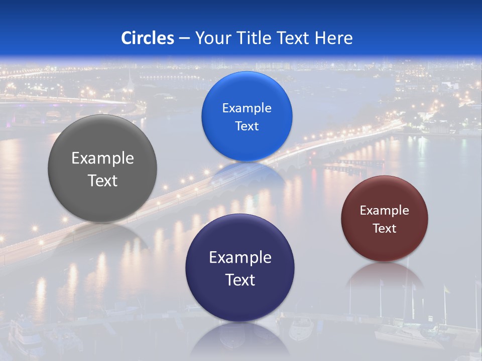 Downtown Tall Black PowerPoint Template