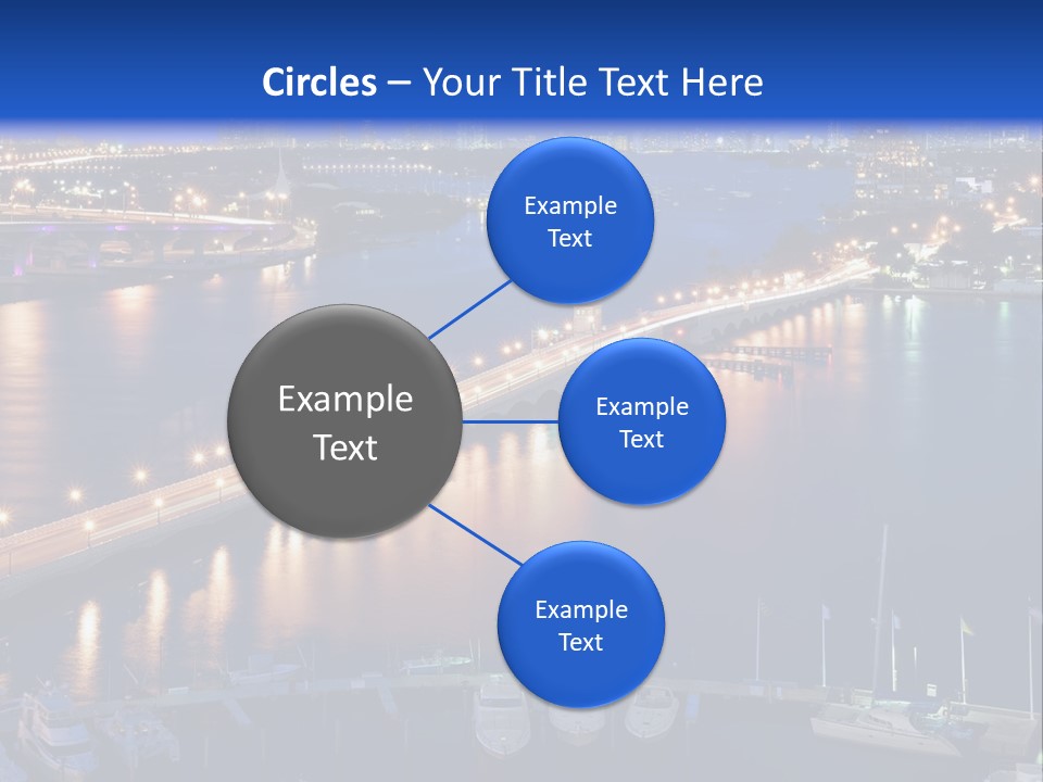 Downtown Tall Black PowerPoint Template