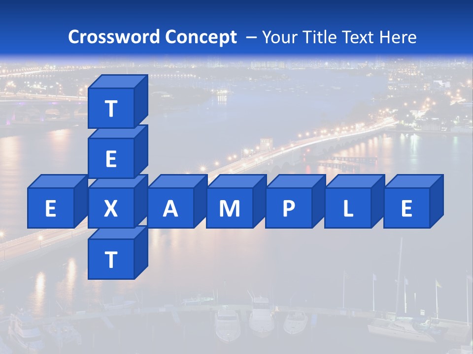 Downtown Tall Black PowerPoint Template