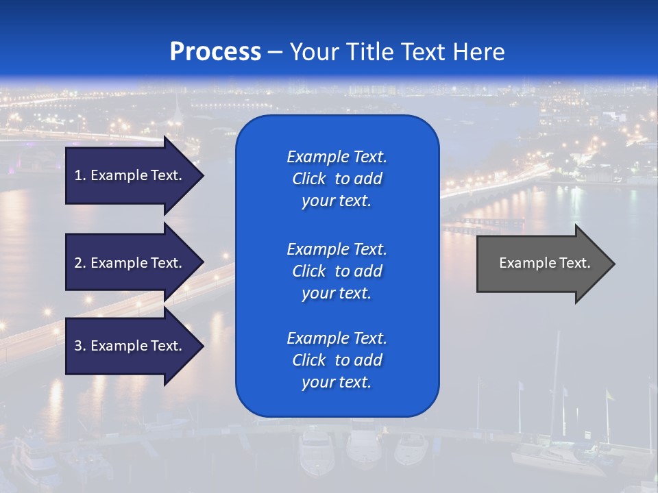 Downtown Tall Black PowerPoint Template