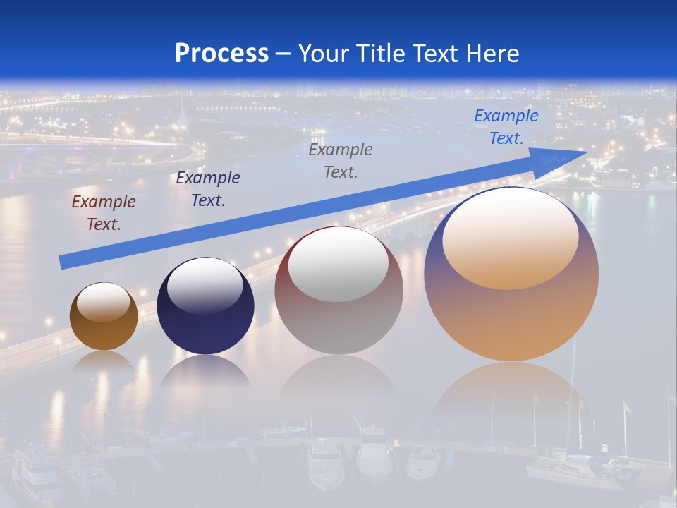 Downtown Tall Black PowerPoint Template