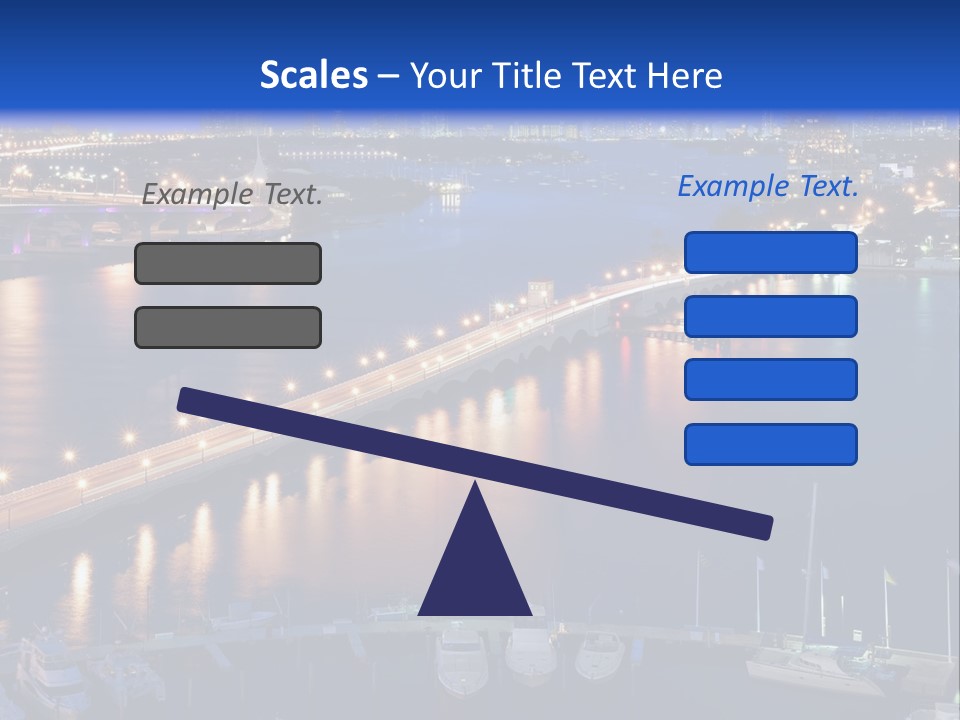 Downtown Tall Black PowerPoint Template