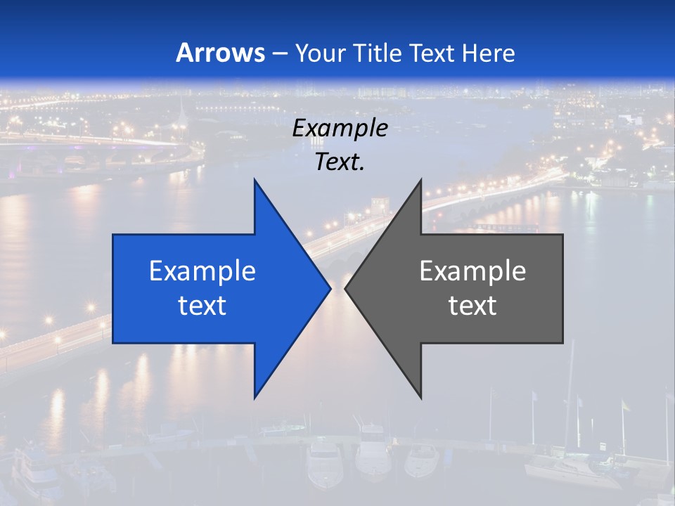 Downtown Tall Black PowerPoint Template