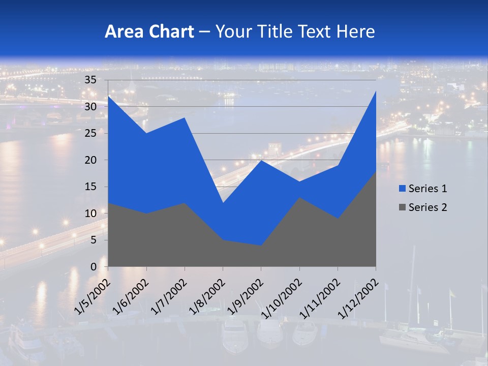 Downtown Tall Black PowerPoint Template