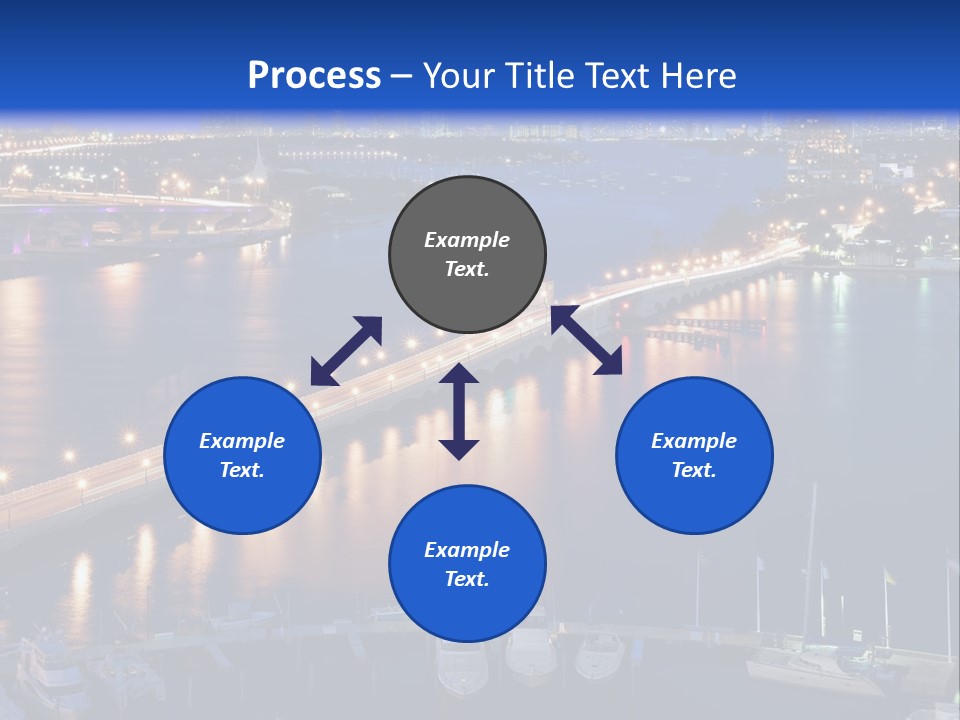 Downtown Tall Black PowerPoint Template