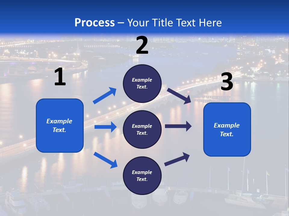 Downtown Tall Black PowerPoint Template
