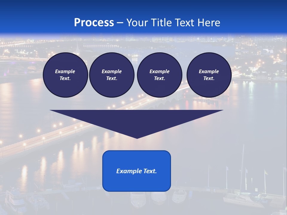 Downtown Tall Black PowerPoint Template