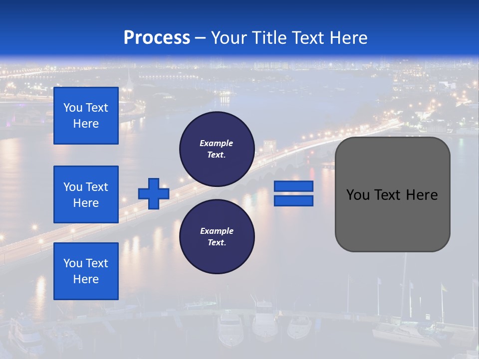 Downtown Tall Black PowerPoint Template