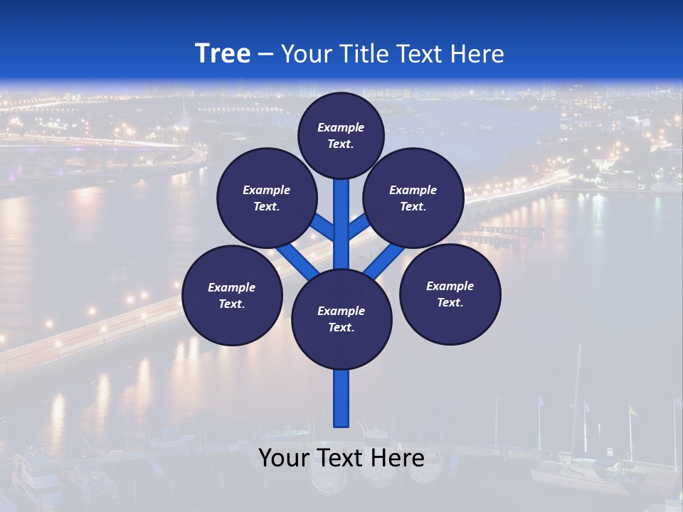 Downtown Tall Black PowerPoint Template