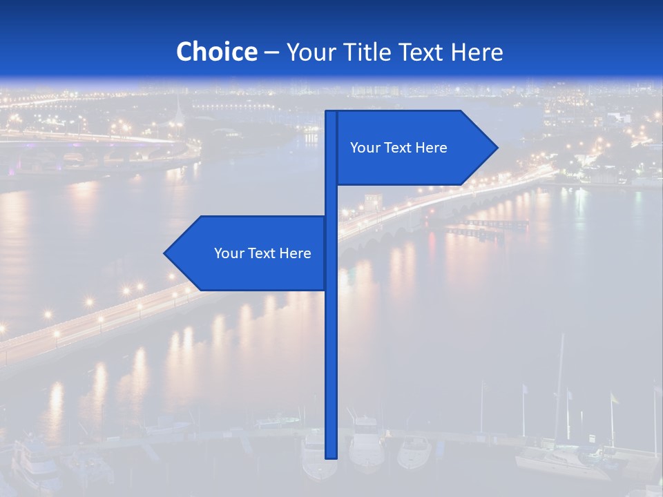 Downtown Tall Black PowerPoint Template