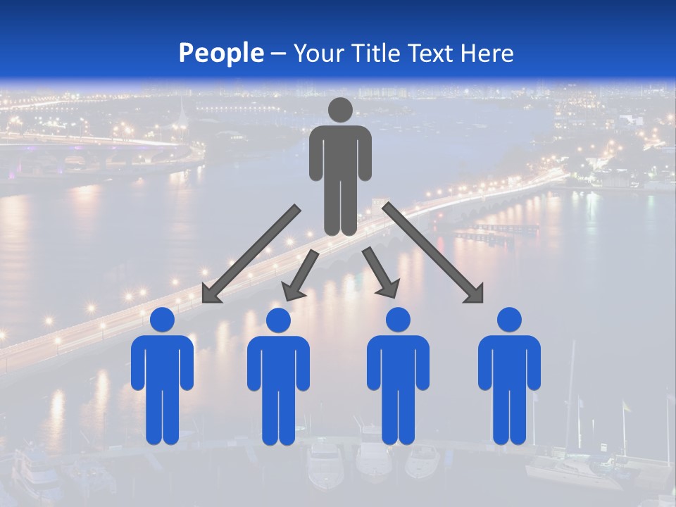 Downtown Tall Black PowerPoint Template