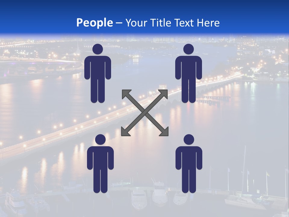 Downtown Tall Black PowerPoint Template