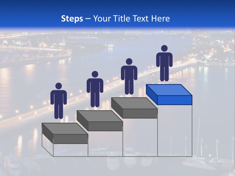 Downtown Tall Black PowerPoint Template