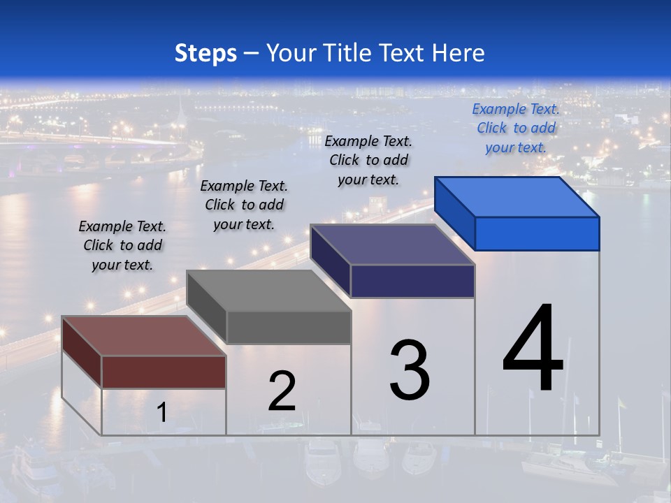 Downtown Tall Black PowerPoint Template