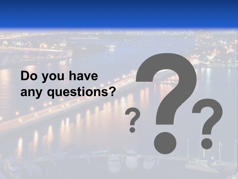 Downtown Tall Black PowerPoint Template