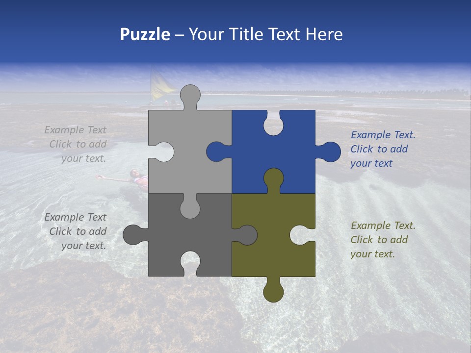 Graphic Ball Building PowerPoint Template