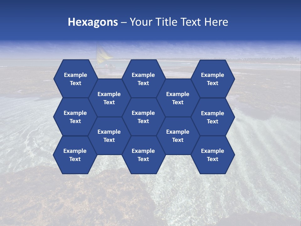 Graphic Ball Building PowerPoint Template