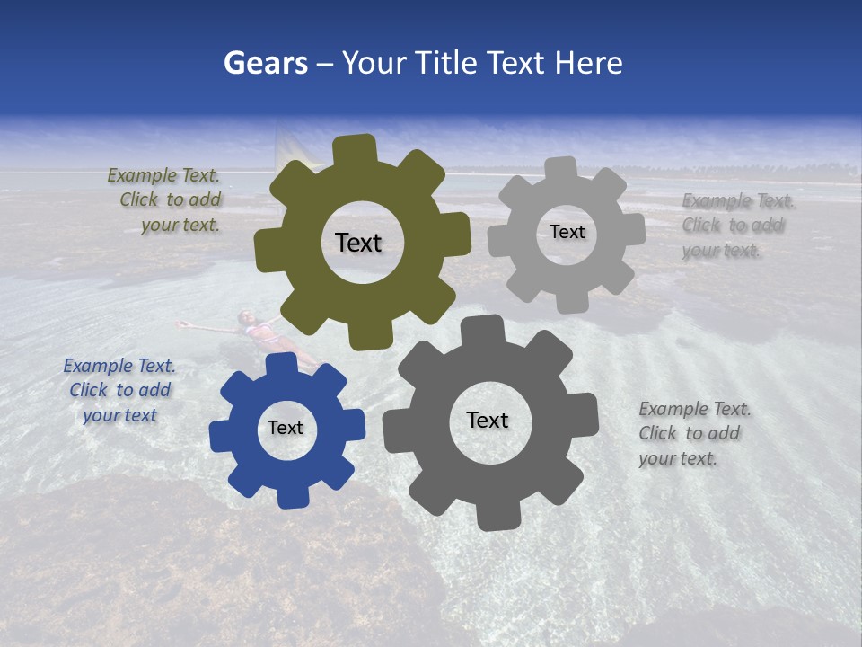 Graphic Ball Building PowerPoint Template