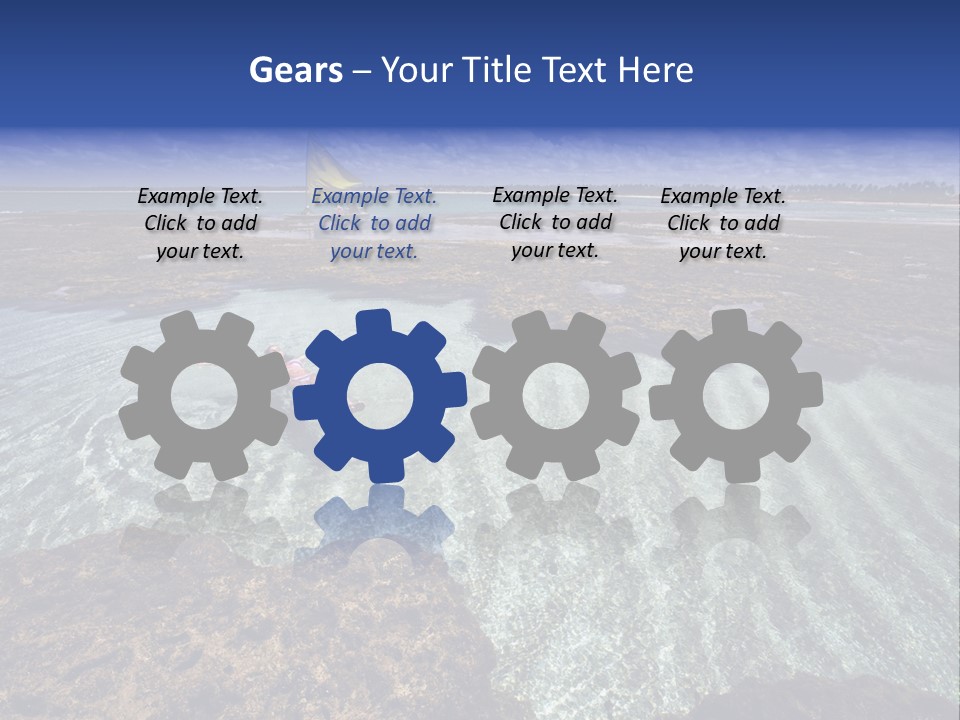 Graphic Ball Building PowerPoint Template