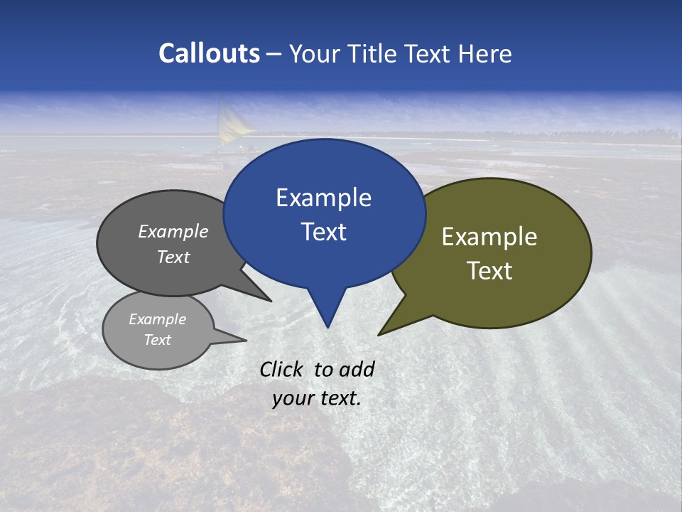 Graphic Ball Building PowerPoint Template