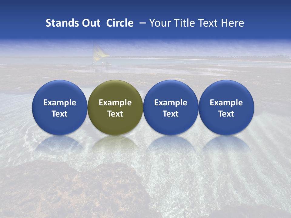 Graphic Ball Building PowerPoint Template