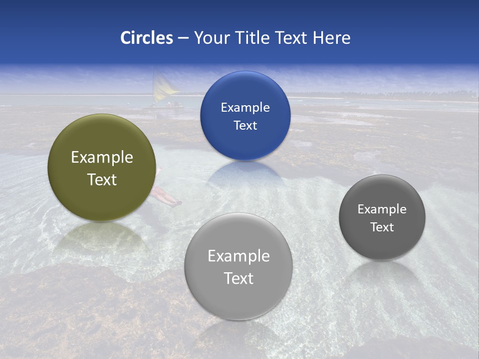 Graphic Ball Building PowerPoint Template