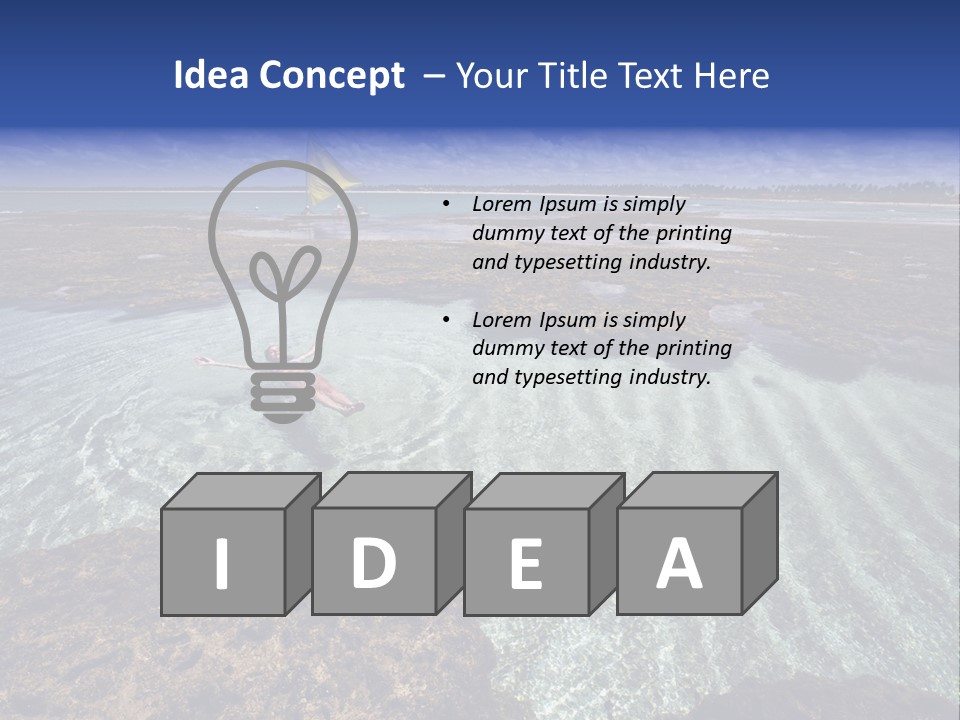 Graphic Ball Building PowerPoint Template