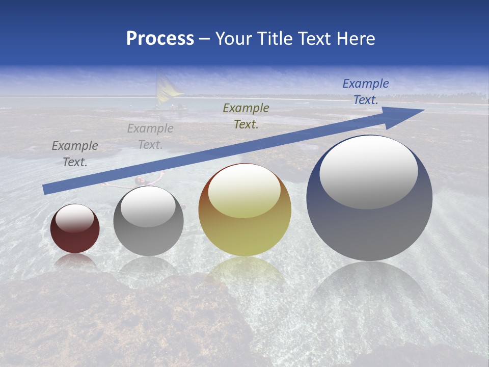 Graphic Ball Building PowerPoint Template