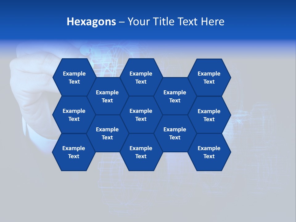 Cube Abstract View PowerPoint Template