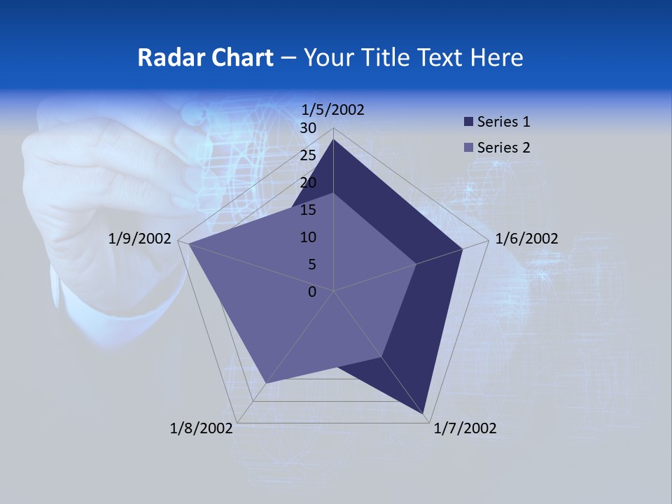 Cube Abstract View PowerPoint Template