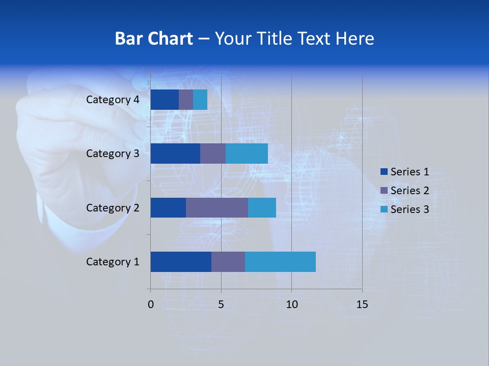 Cube Abstract View PowerPoint Template