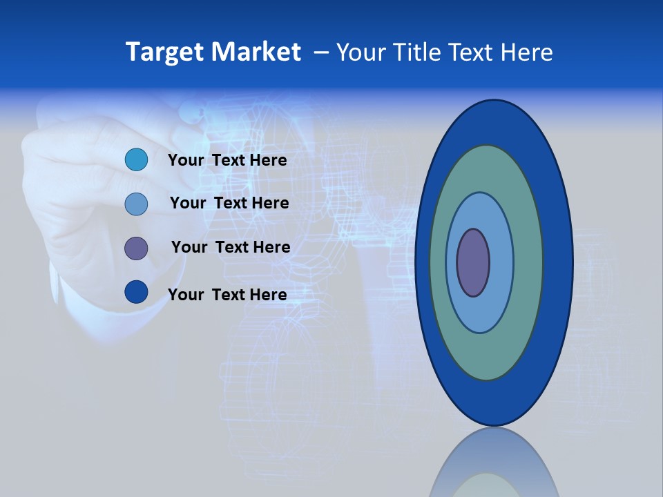 Cube Abstract View PowerPoint Template