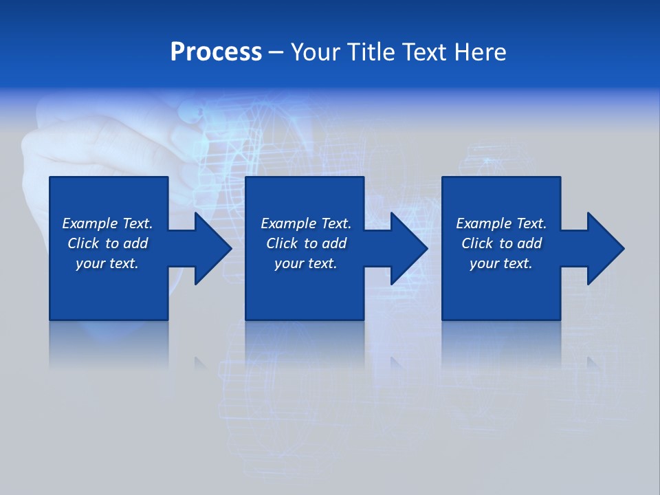 Cube Abstract View PowerPoint Template