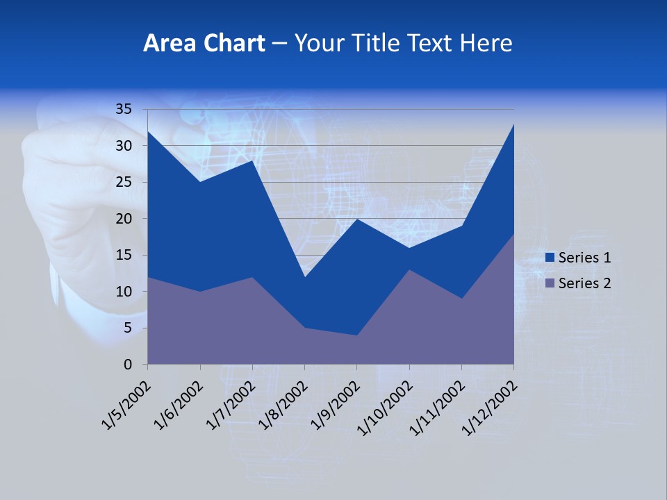 Cube Abstract View PowerPoint Template