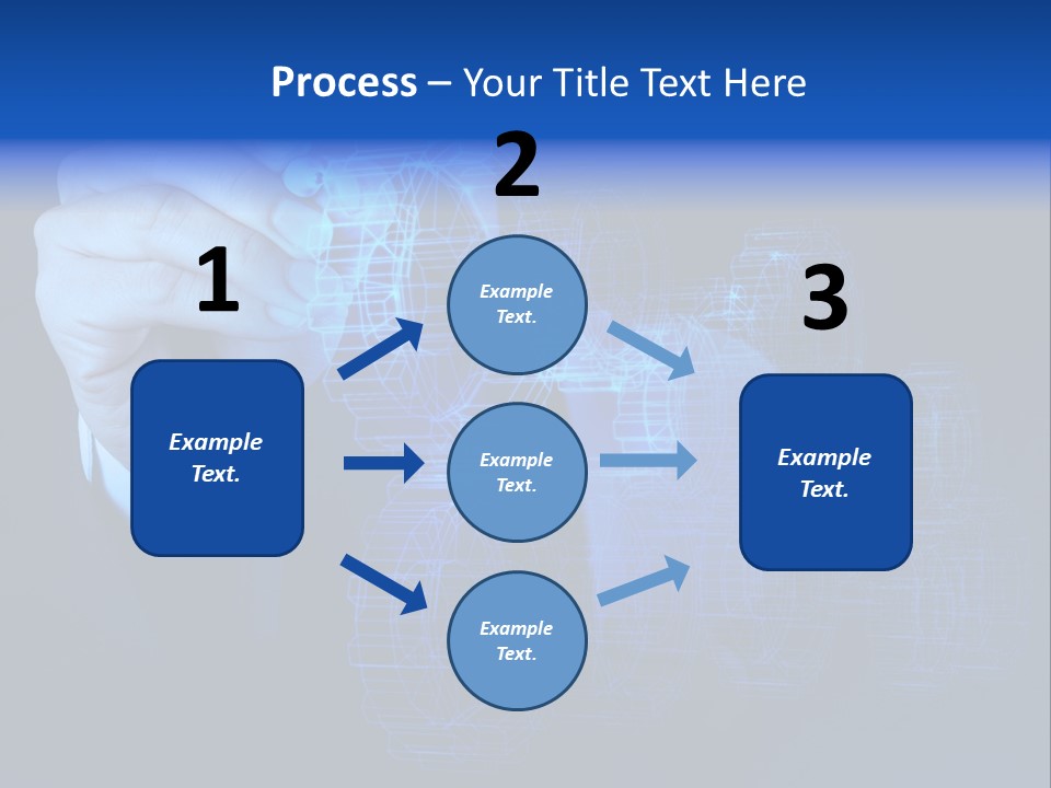 Cube Abstract View PowerPoint Template