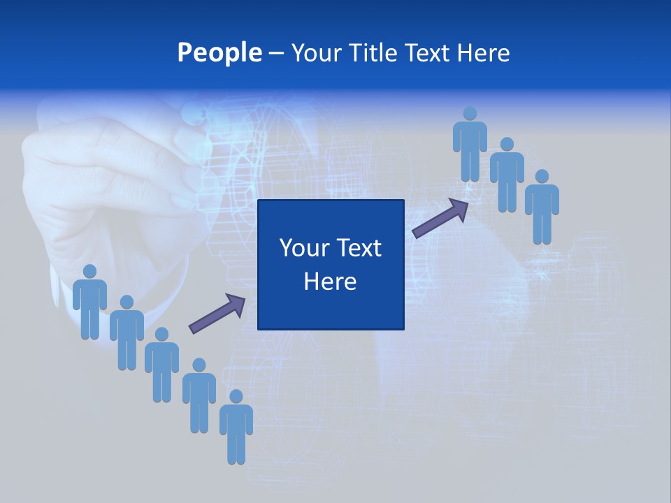 Cube Abstract View PowerPoint Template