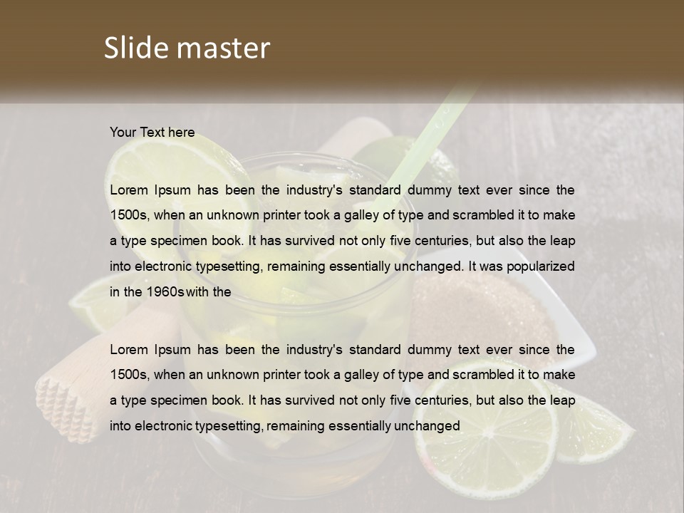 Square Construction Planet PowerPoint Template