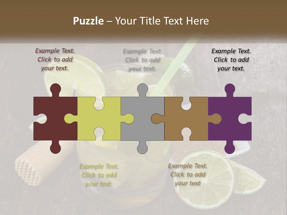 Square Construction Planet PowerPoint Template