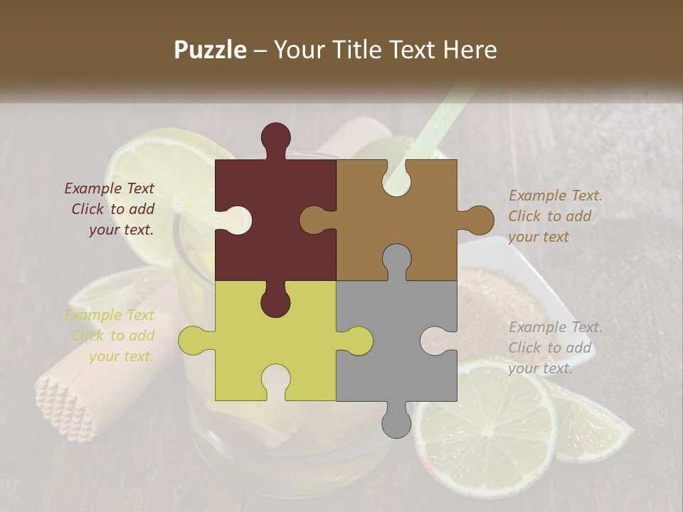 Square Construction Planet PowerPoint Template
