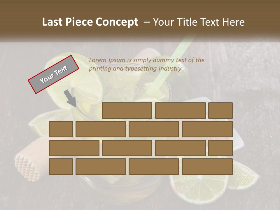 Square Construction Planet PowerPoint Template